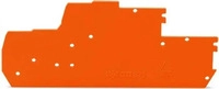 WAGO 870-1149, Abschluss-u.Zwischenplatte 1mm dick,orange 870-1149...