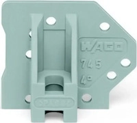 WAGO 745-140, Abschlussplatte mit Flansch,grau 745-140 4017332607759 WAGO GmbH...