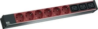 Bachmann 800.2333, Steckdosenleiste 6xSchutzk.rot 800.2333 4057298006760...