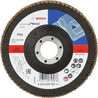 Bosch Power Tools 2608603717, F&auml;cherschleifscheibe X431 Standard for Metal