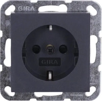 Gira 445328, Steckdose SH Anthrazit 445328 4010337093770 Gira 1 STK