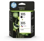 HP 305 schwarz + CMY