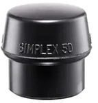 Schlageinsatz HALDER&reg; HALDER&reg; f&uuml;r SIMPLEX-Schonhammer, &Oslash; 60 mm, Gummikomposition