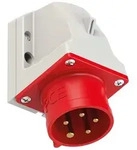 CEE-Wandger&auml;testecker 16A, 400V Twist, IP44, Schraubklemmen