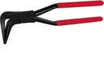 Falzzange 90&deg; gebogen BESSEY&reg; (PVC-beschichtete Griffe) D351-60-P