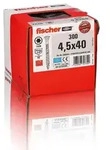 Holzfassadenschrauben FFSII-RT6 4,5x45 A2 VPE 300