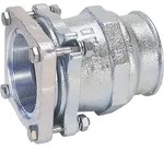 Temperguss-Klemmverbinder mit IG Gas PN 5, Wasser PN 16, Typ IF 3" (88,9)