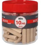 Holzd&uuml;bel TOX Boltfix wood 10x40 mm, Riffeld&uuml;bel massive Buche VPE: 80