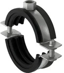 Zweischraubenschelle Inox Edelstahl A4 2", 60-64 mm, M8+M10