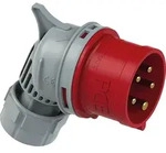 CEE-Winkelstecker 32A, 400V Twist TT, IP44, Schraubenlos
