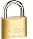 ABUS Messing-Zylinderschloss 45/40 Triples SB, Gr&ouml;&szlig;e 40 mm = 3 St.