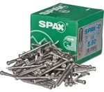 Zylinderkopfschraube SPAX&reg; Edelstahl A2 Fixiergewinde T-STAR Plus &Oslash; 5,0 x 60 mm,