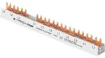 Hager Phasenschiene KDN363F (3P) 63A, 10mm2, L&auml;nge: 210mm Schraubtechnik/ Quick