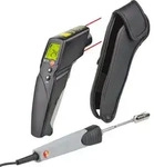 Infrarot-Thermometer Testo 830-T2 Set mit Oberfl&auml;chenf&uuml;hler und Lederschutztasche