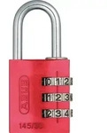 Aluminium Vorhangschloss Typ 145/40 rot