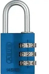 Aluminium Vorhangschloss Typ 145/20 blau