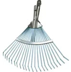 Ideal-F&auml;cherbesen verstellbar 22 Zinken, 450mm Eschen Langstiel