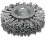 Rundb&uuml;rste &Oslash; 140 mm Schleifborsten SIC K 80 Gewindeaufnahme M 14
