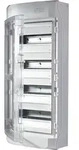 Kleinverteiler Aufputz, 4-reihig, 48 Module, IP65