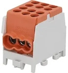 Abzweigklemme HLAK 25-1/4 M2, 1-polig, braun, 1,5-25mm2/1,5-16mm2