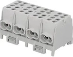 HLAK 25-4/8 gr-S, 4-polig, grau/grau/grau/grau, 25/16mm2