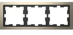 D-Life Metallrahmen, 3fach, Nickelmetallic