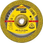 Schruppscheibe KLINGSPOR A 24 EXTRA 125 x 6,0 x 22,23 mm, gekr&ouml;pft