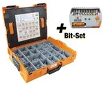 Sortiment HECO-TOPIX PLUS Senkkopf in L-BOXX 102, 3017-teilig (inkl. Bit Set 94 032