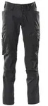 Mascot Hose mit Knietaschen, Stretch-Eins&auml;tze, Gr&ouml;&szlig;e 82C50, schwarz
