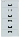 Bisley MultiDrawer&trade; |DIN A4, 6 Schubladen - 145 lichtgrau antibakteriell
