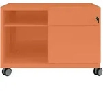 Caddy Note&trade; | Schubladen und Ziehgriff rechts - 603 orange