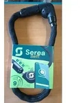 Serea Kettenschloss Swift 6 mm schwarz 100 cm