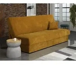 Sofa Ted Mini Cord mit Schlaffunktion und Bettkasten