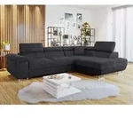 Ecksofa Torezio mit Schlaffunktion und Bettkasten