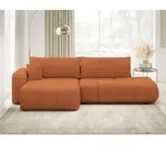 Ecksofa Larow O mit Schlaffunktion und Bettkasten