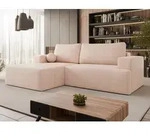 Ecksofa Dmiore mit Schlaffunktion und Bettkasten