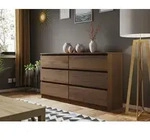 Kommode mit 6 Schubladen Osko 140 OK6