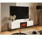 TV-Lowboard Wompor 190 EF mit Kamin