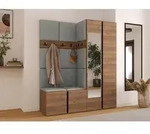 Garderobenschrank mit Sitzbank Tavasz XII