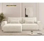 Ecksofa Suziser Cord mit Schlaffunktion und Bettkasten