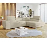 Ecksofa Torezio mit Schlaffunktion und Bettkasten