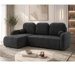 Ecksofa Tivowi mit Schlaffunktion und Bettkasten