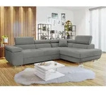 Ecksofa Torezio mit Schlaffunktion und Bettkasten