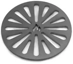 Ofenrost aus massivem Stahl - Rund 18cm - langlebiger als Gussroste - f&uuml;r...