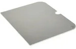 Edelstahl Plancha f&uuml;r Weber Go Anywhere - massive Grillplatte