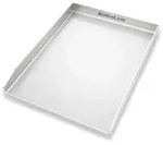 Edelstahl Grillplatte - Plancha 43,5 x 33cm - f&uuml;r Broil King Baron, Enders Boston