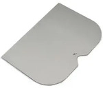 Robuste Edelstahl-Plancha - Planchagrillen auf dem Weber Lumin Compact