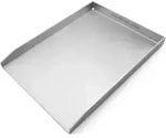 Edelstahl Grillplatte - Plancha 45 x 34cm - f&uuml;r Napoleon LEX LE 485 Prestige P500