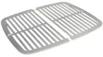 Edelstahl GRILLROST f&uuml;r Weber - Pulse 1000 - Set aus 2 Rosten