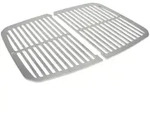 Edelstahl GRILLROST f&uuml;r Weber - Pulse 2000 - Set aus 2 Rosten